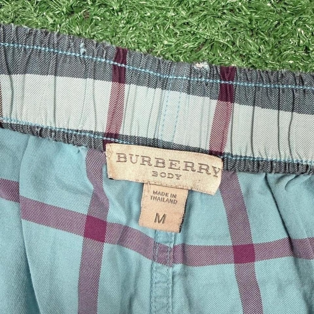 Burberry Body Plaid Boxer Shorts Size M - Picture 3 of 7